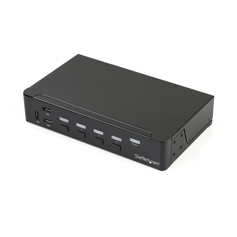 You Recently Viewed StarTech SV431DPU3A2 4 Port DisplayPort KVM Switch - USB 3.0 - 4K 30Hz Image